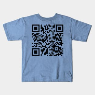 Rick Roll QR Kids T-Shirt